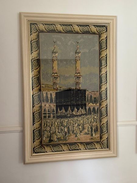 Mosque Study — framed by Wechi