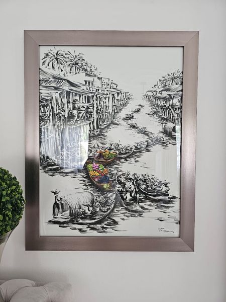 Floral Still Life — framed by Wechi
